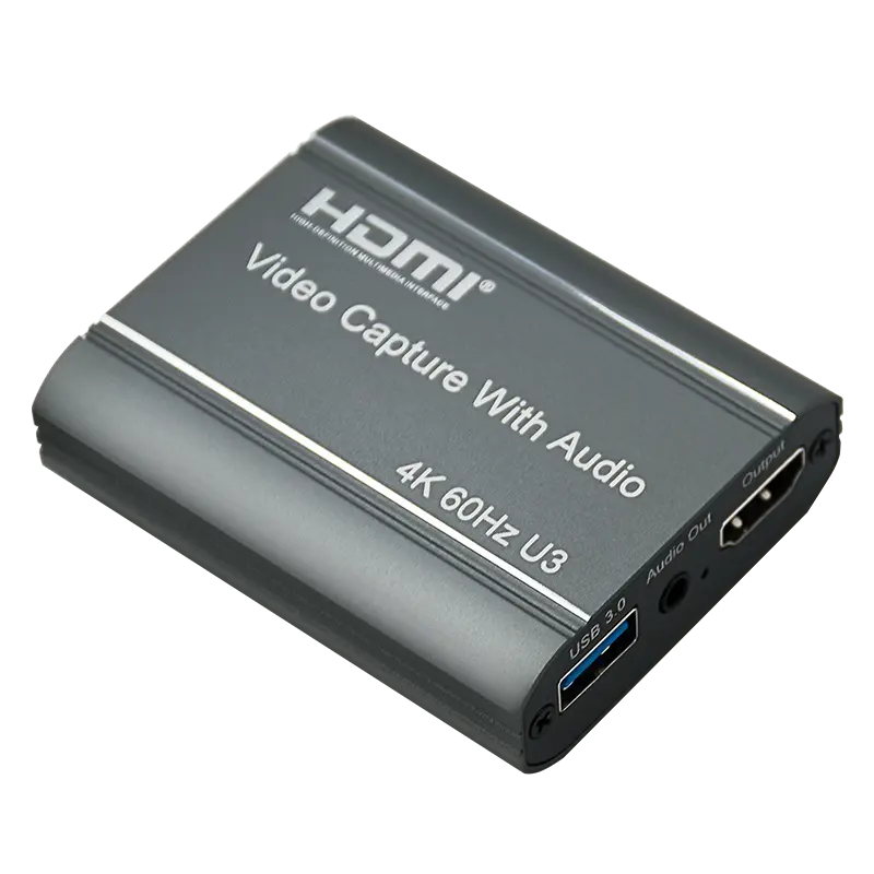 오디오를 가진 USB 3.0 캡처 카드에 4K @ 60 HDMI
